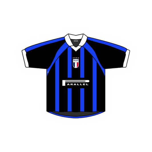 Classica Striped Euro Jersey - Blue & Black