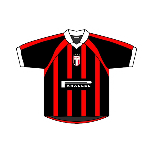 Classica Euro Striped Jersey - Red & Black